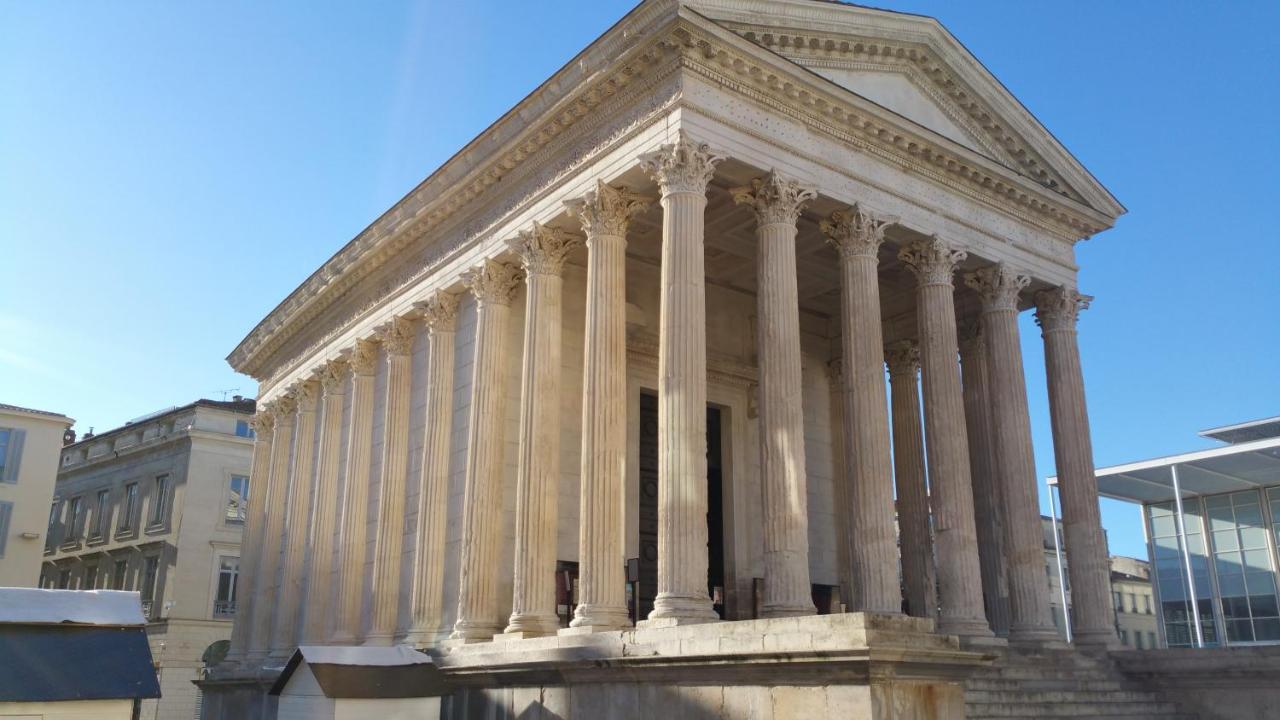LE DOMUS TITUS spacieux T2 à 5 minutes de la gare Nîmes Extérieur photo
